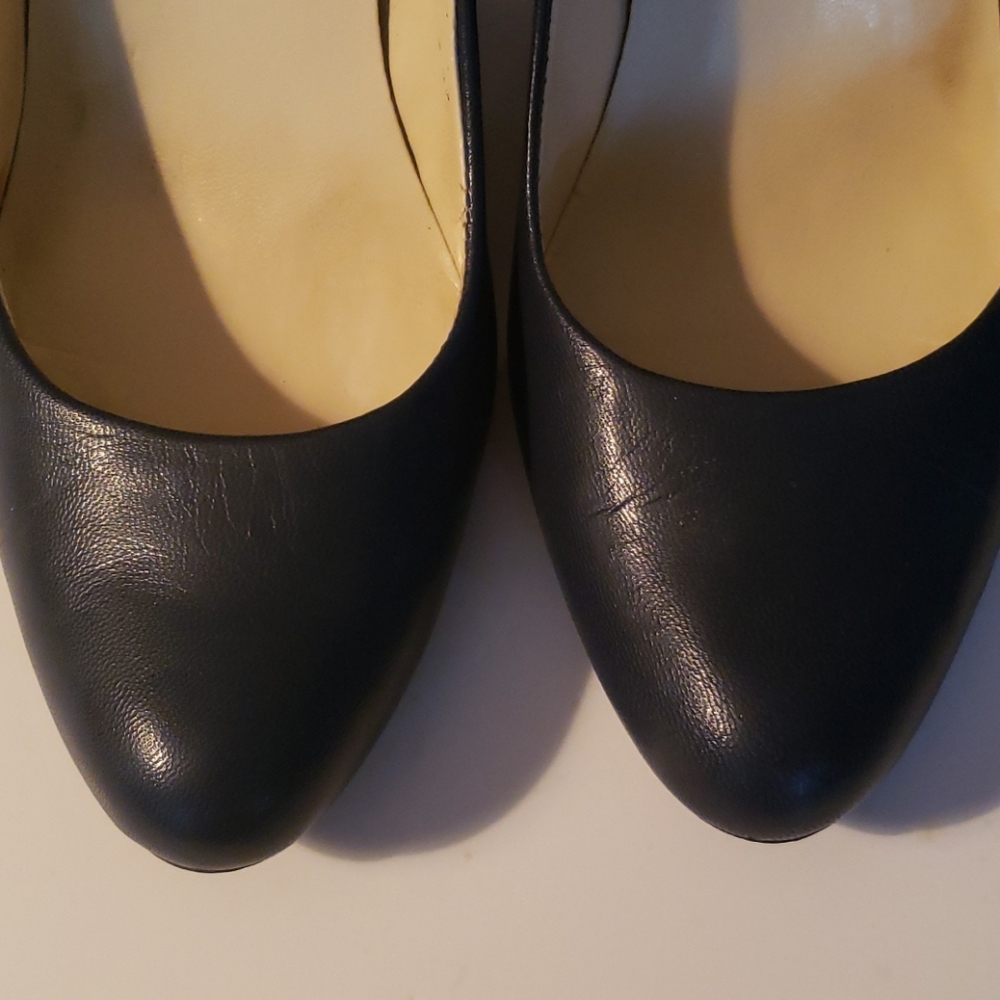 Ralph Lauren 3" heel navy blue - Picture 5 of 7